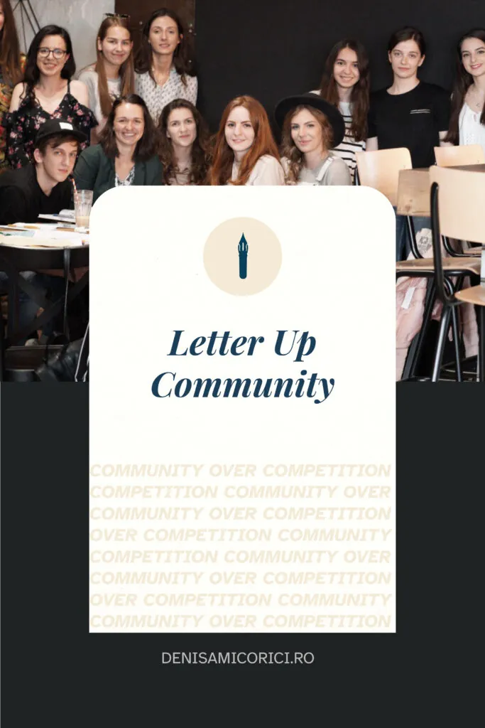 Letter Up Community: proiectul prin care am adunat împreună pasionații de caligrafie și scriere artistică din România