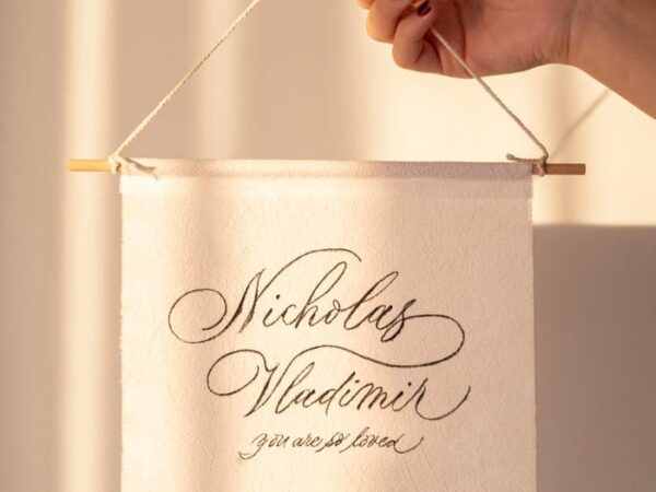 Cadou botez - decoratiune Nursery bebe