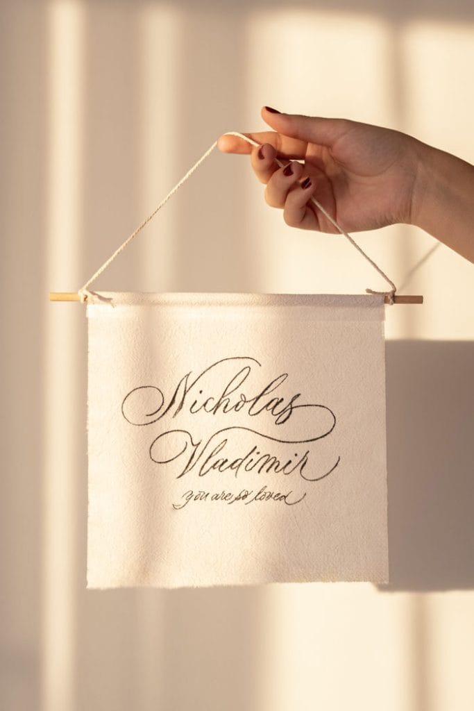 Decorațiune Nursery-Mini Personalizată