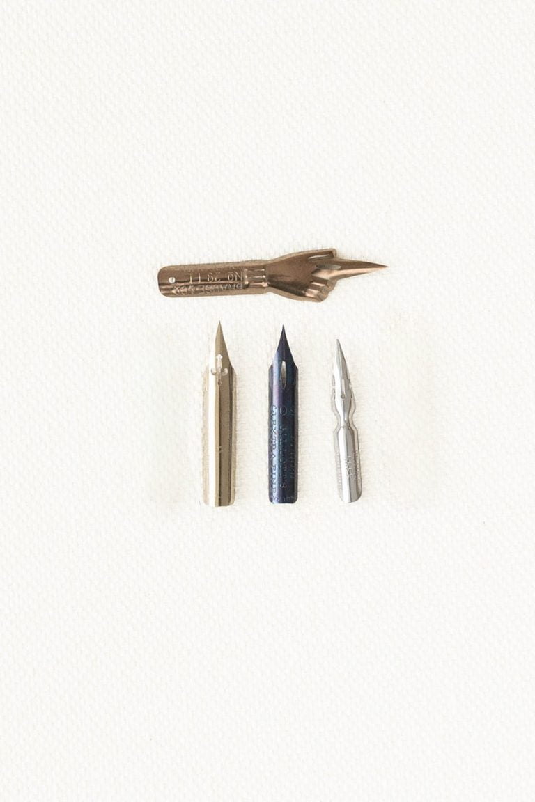 set penite de caligrafie