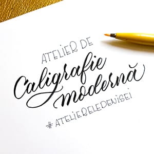 Caligrafie pentru începători în Cetatea Oradea: ateliere gratuite cu Denisa Micorici