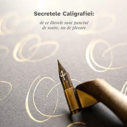 De ce nu se începe caligrafia direct cu literele
