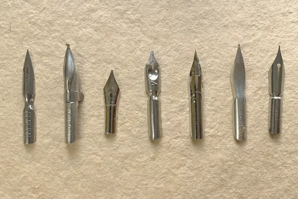 tipuri-de-penite-caligrafie-stilou-flexibile-drepte-denisa-micorici
